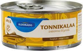 Eldorado Tonnikalaa paloina öljyssä 185 g